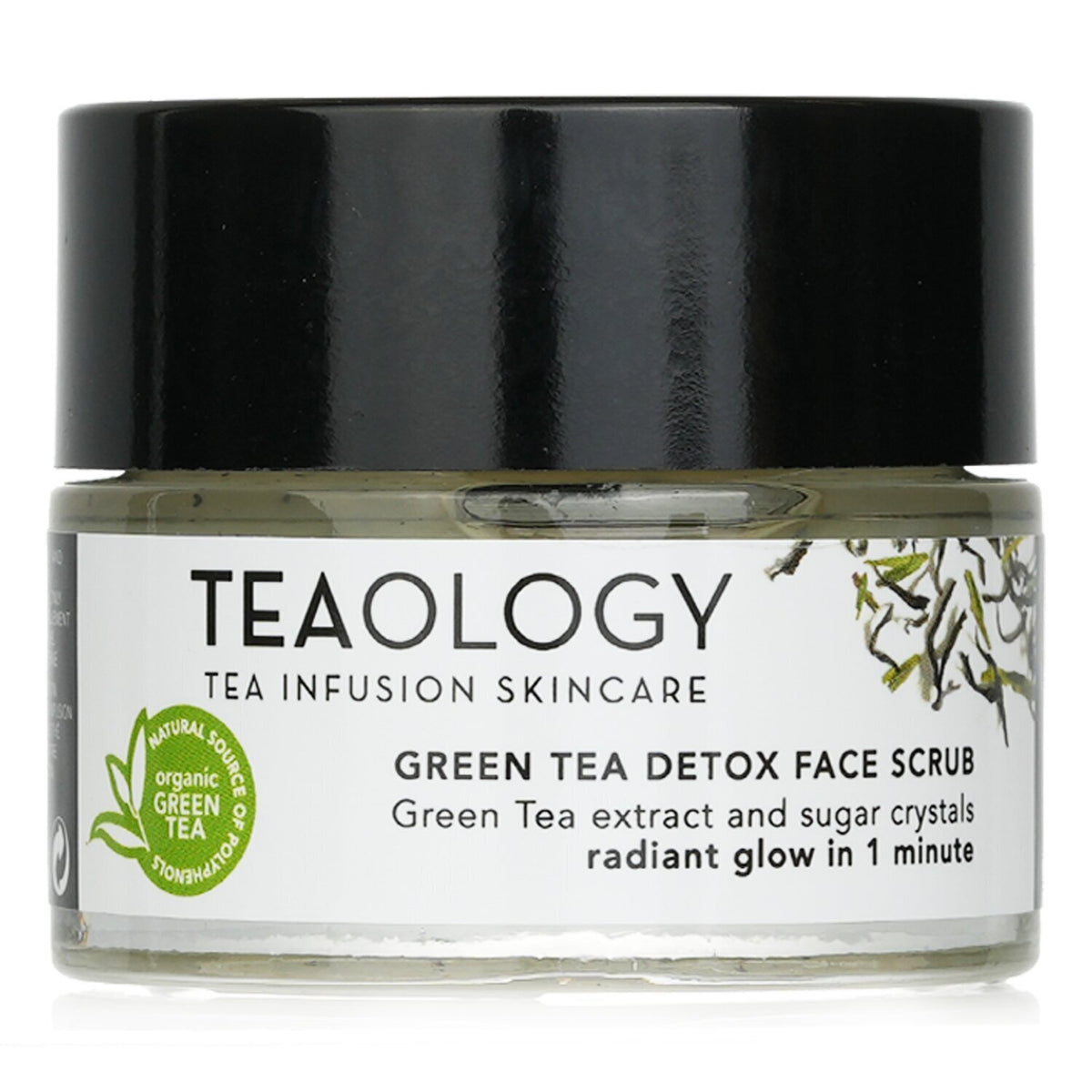 Teaology - Green Tea Detox Face Scrub  - 50ml/1.6oz