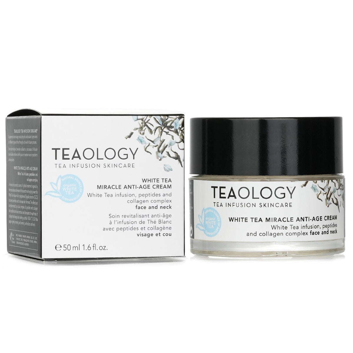 Teaology - White Tea Miracle Anti-Age Cream  - 50ml/1.6oz