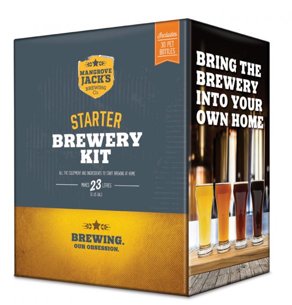 Beer Kit - Mangrove Jack's Starter Brewery Kit with Bottles