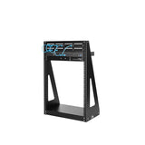 Heavy Duty 16U 2-Post Rack for Networking and A/V Equipment - Secure & Compact Solution