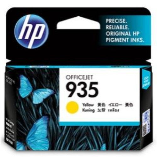 Buy Original HP 935 Yellow Ink Cartridge - 400 Pages, High Quality for Inkjet Printers