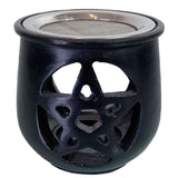 Pentacle Soapstone Resin Burner
