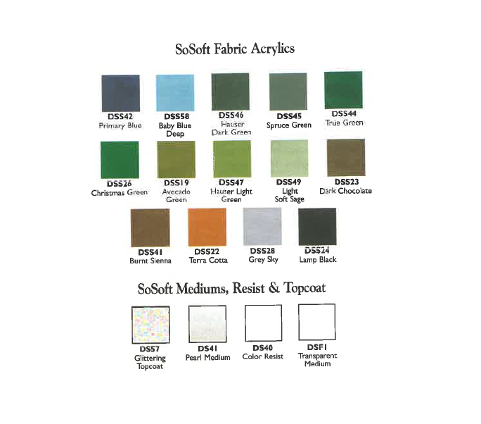 So Soft Fabric Acrylic 1oz Spruce Green