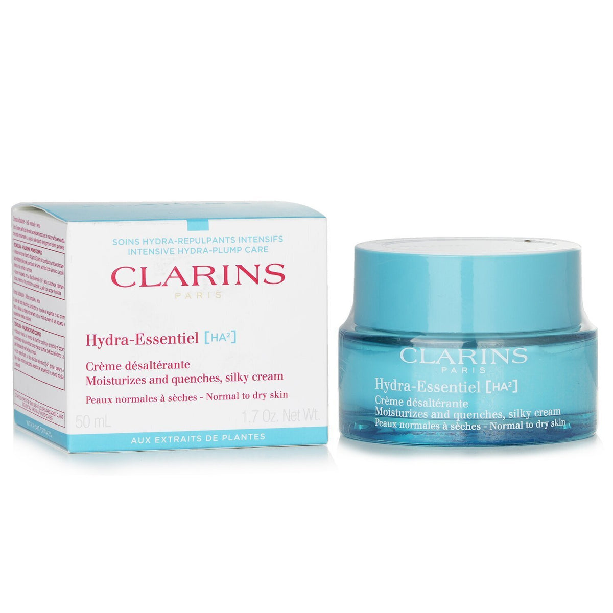 Clarins - Hydra-Essentiel [HAďż˝] Moisturizes & Quenches Silky Cream - Normal to D