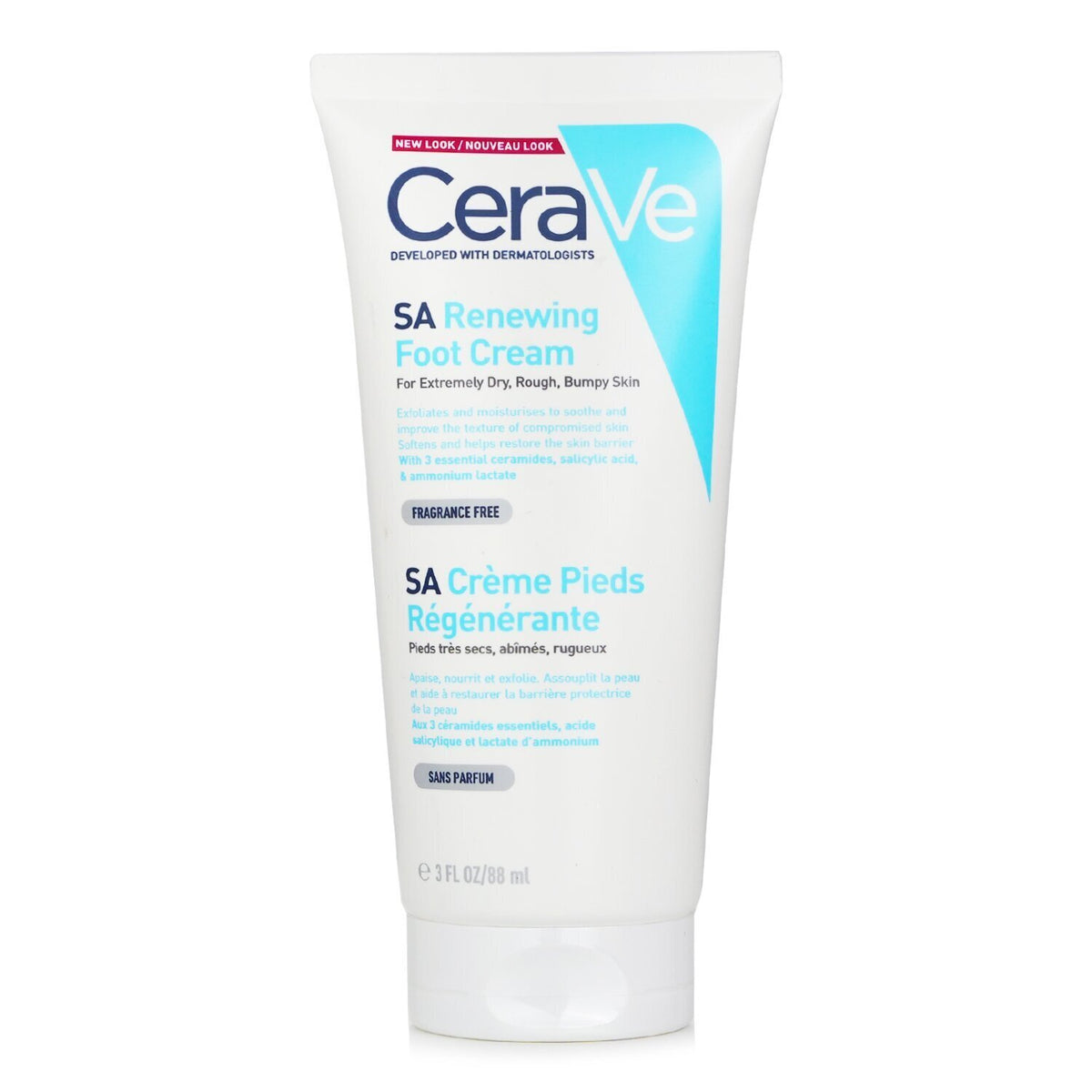 CeraVe - SA Renewing Foot Cream  - 88ml/3oz