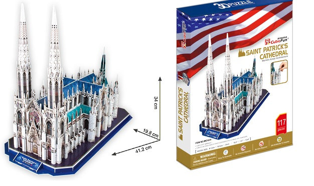 Saint Patrick's Cathedral - 3D Puzzle
