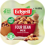 Edgell Four Bean Mix  4 pack 500g