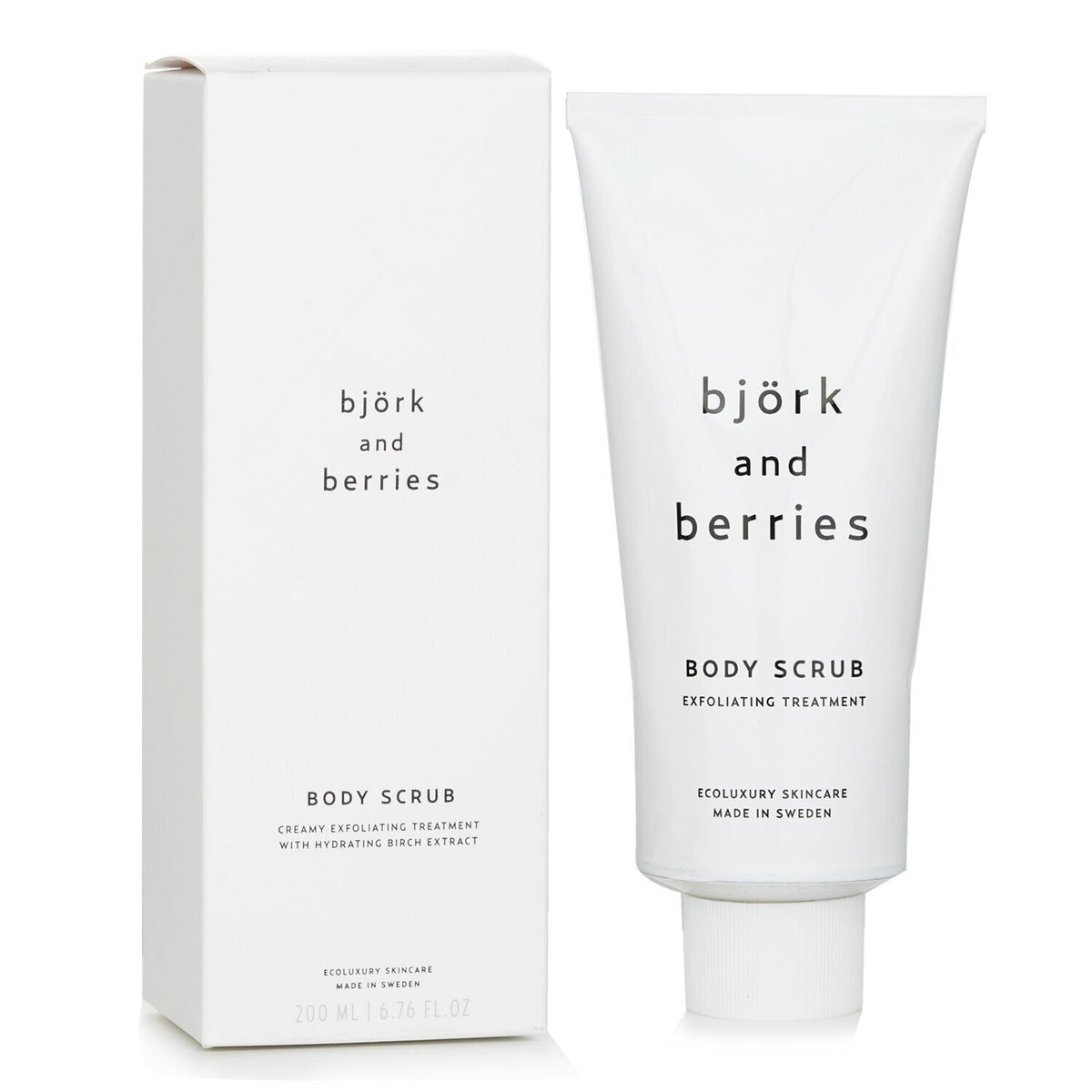 Bjork & Berries - Body Scrub Creamy Exfoliating Treatment  - 200ml/6.76oz
