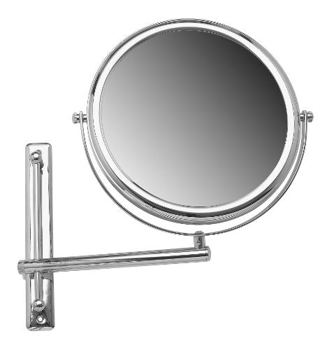 Reversible 3x Magnifying Mirror - Chrome Plated