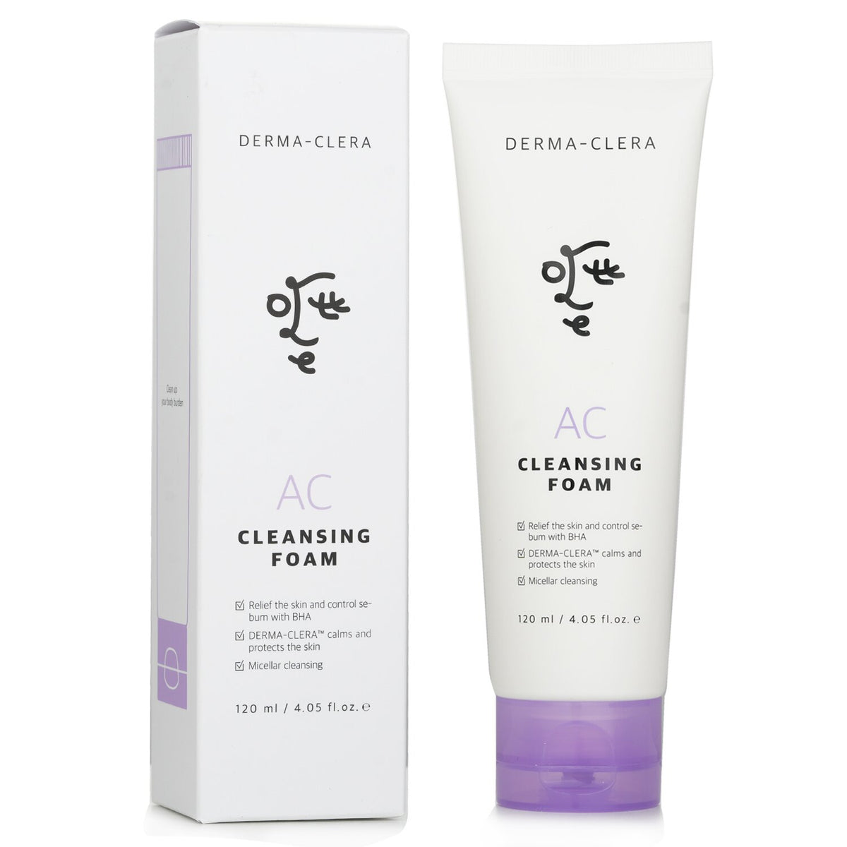 Ottie - Derma Clera AC Cleansing Foam  - 120ml/4.05oz