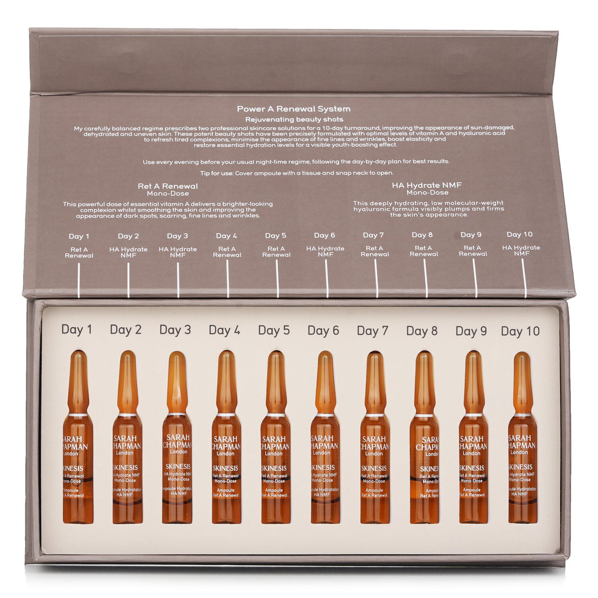 Sarah Chapman - Skinesis Power A Renewal System  - 10x1ml/0.03oz