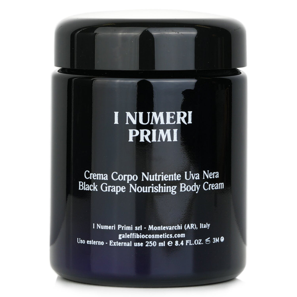 I Numeri Primi - N.13 Black Grape Nourishing Body Cream  - 250ml/8.4oz