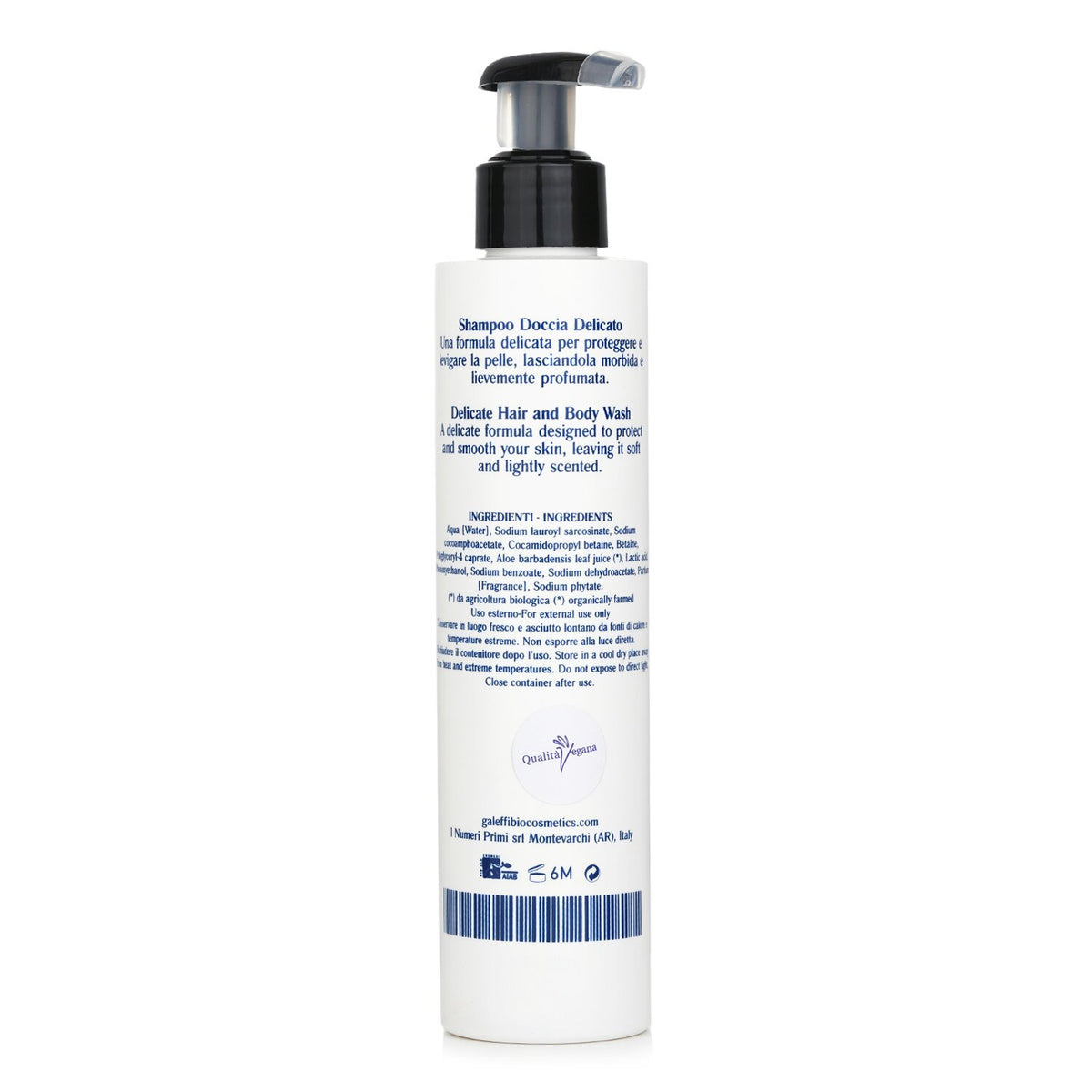 I Numeri Primi - N.47 Delicate Hair and Body Wash  - 200ml/8.4oz