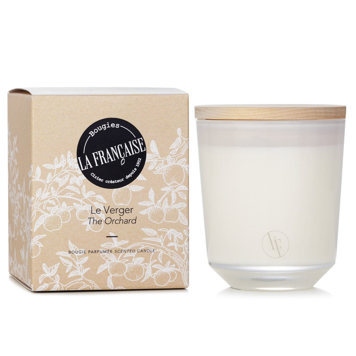 Bougies la Francaise - Vegetable Wax The Orchard Scented Candle  - 200g/7.05oz