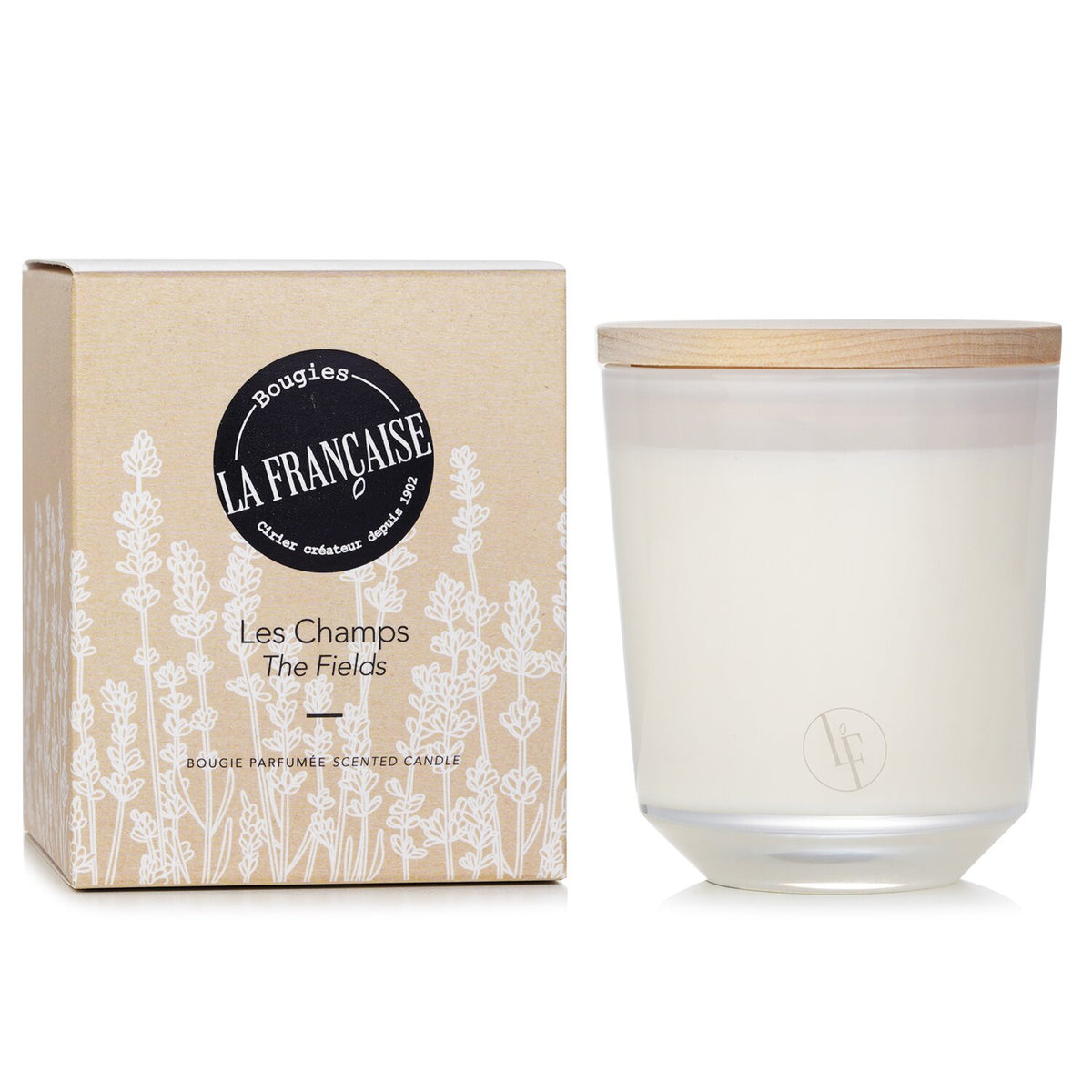 Bougies la Francaise - Vegetable Wax Les Champs Scented Candle  - 200g/7.05oz