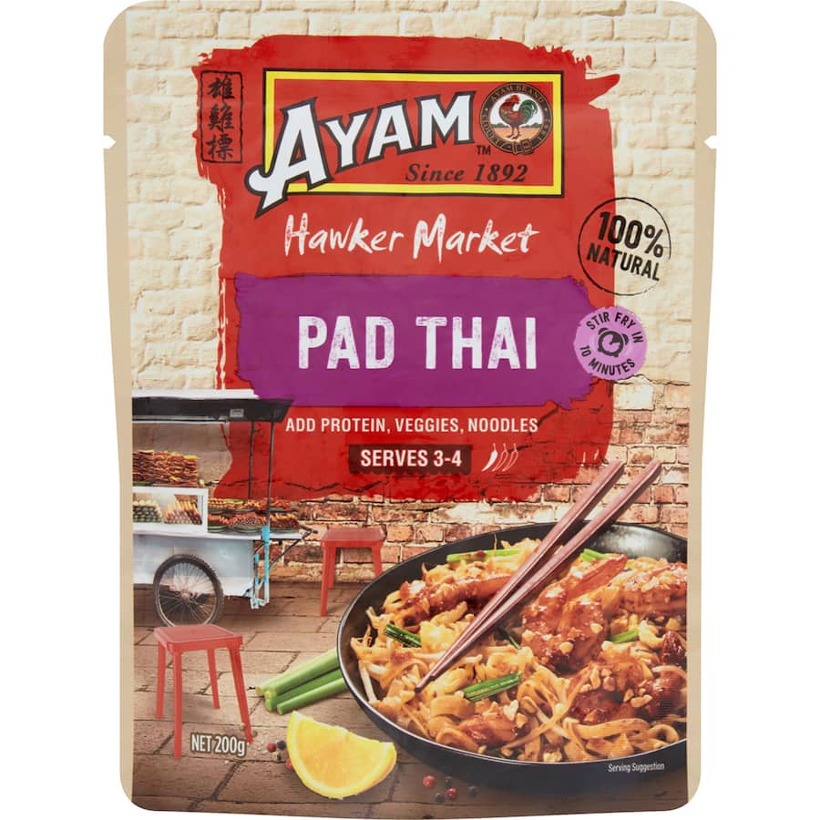 Ayam Recipe Base Hawker Market Pad Thai Packet 200g