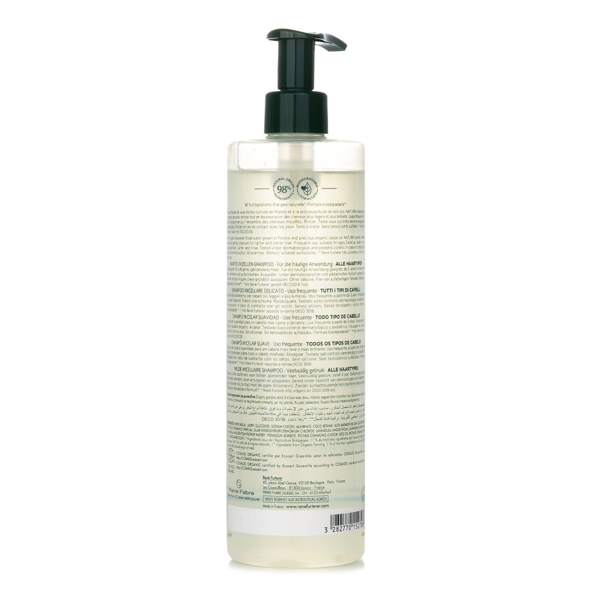 Rene Furterer - Naturia Gentle Micellar Professionnel Shampoo (For All Hair Type