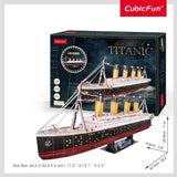 3D Puzzle - Titanic XL with LED lights