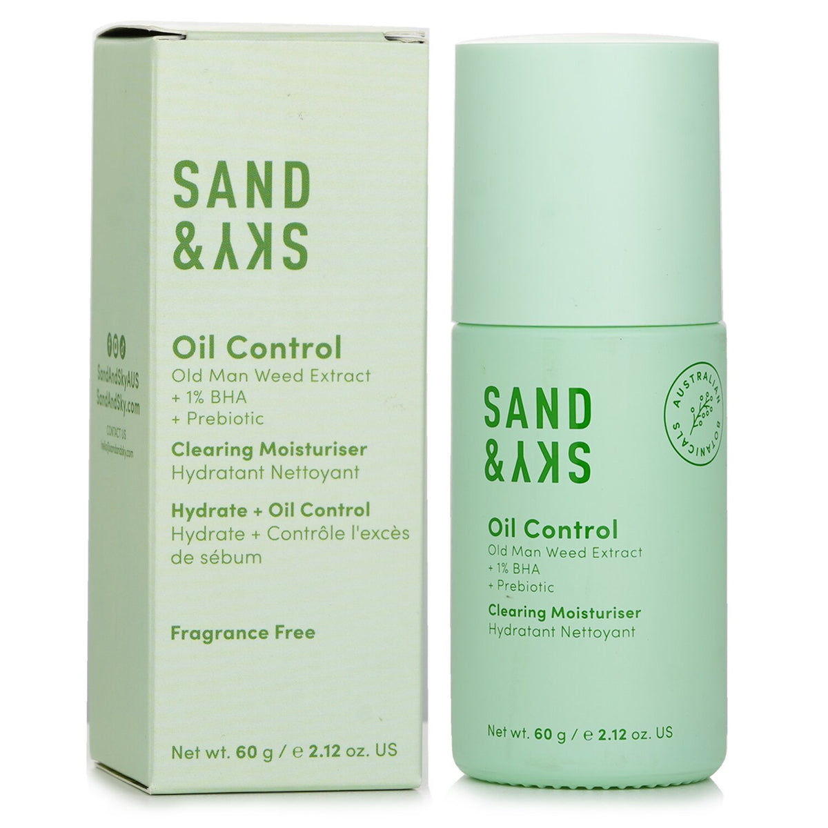 Sand & Sky - Oil Control Clearing Moisturiser  - 60g/2.12oz
