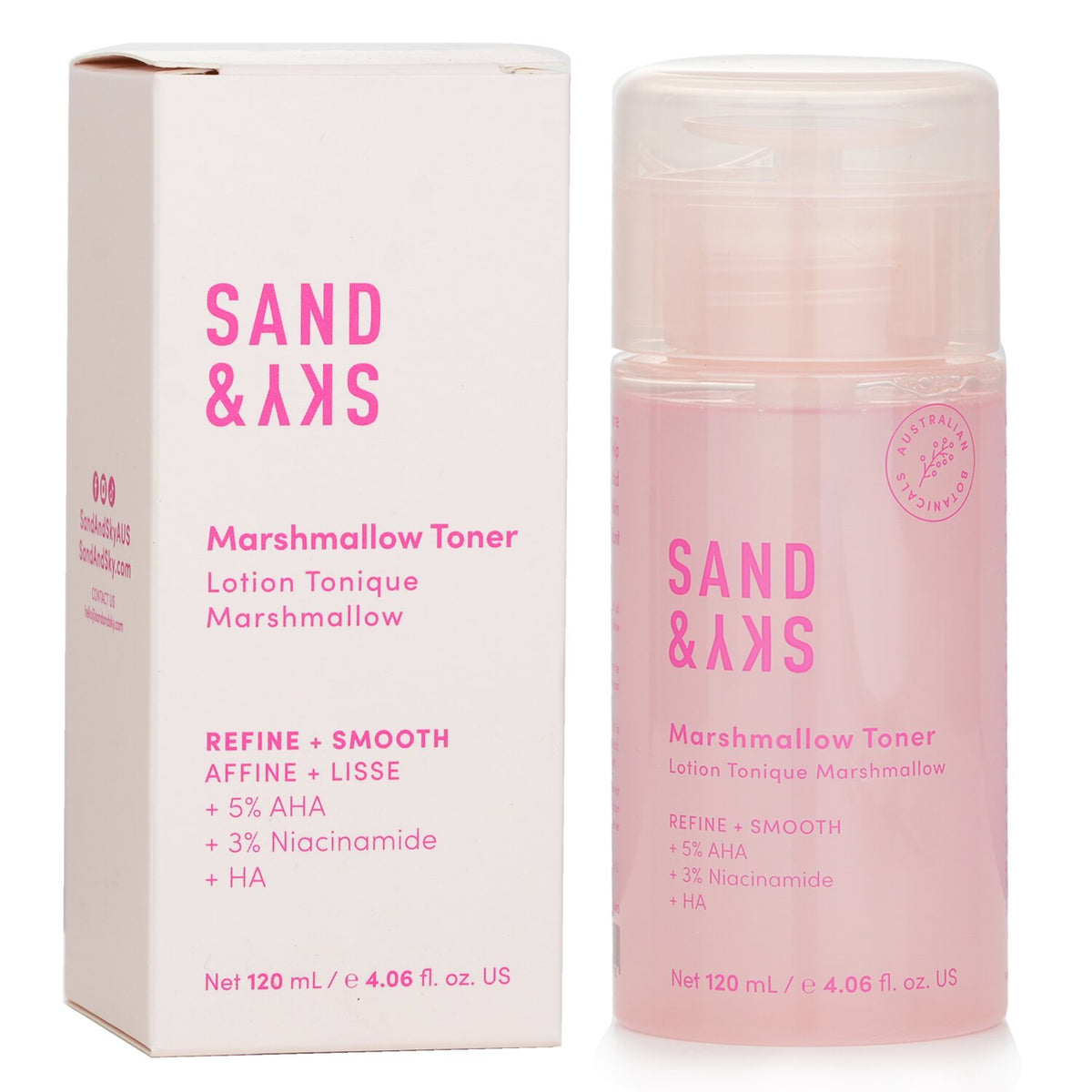Sand & Sky - The Marshmallow Toner  - 120ml/4.06oz