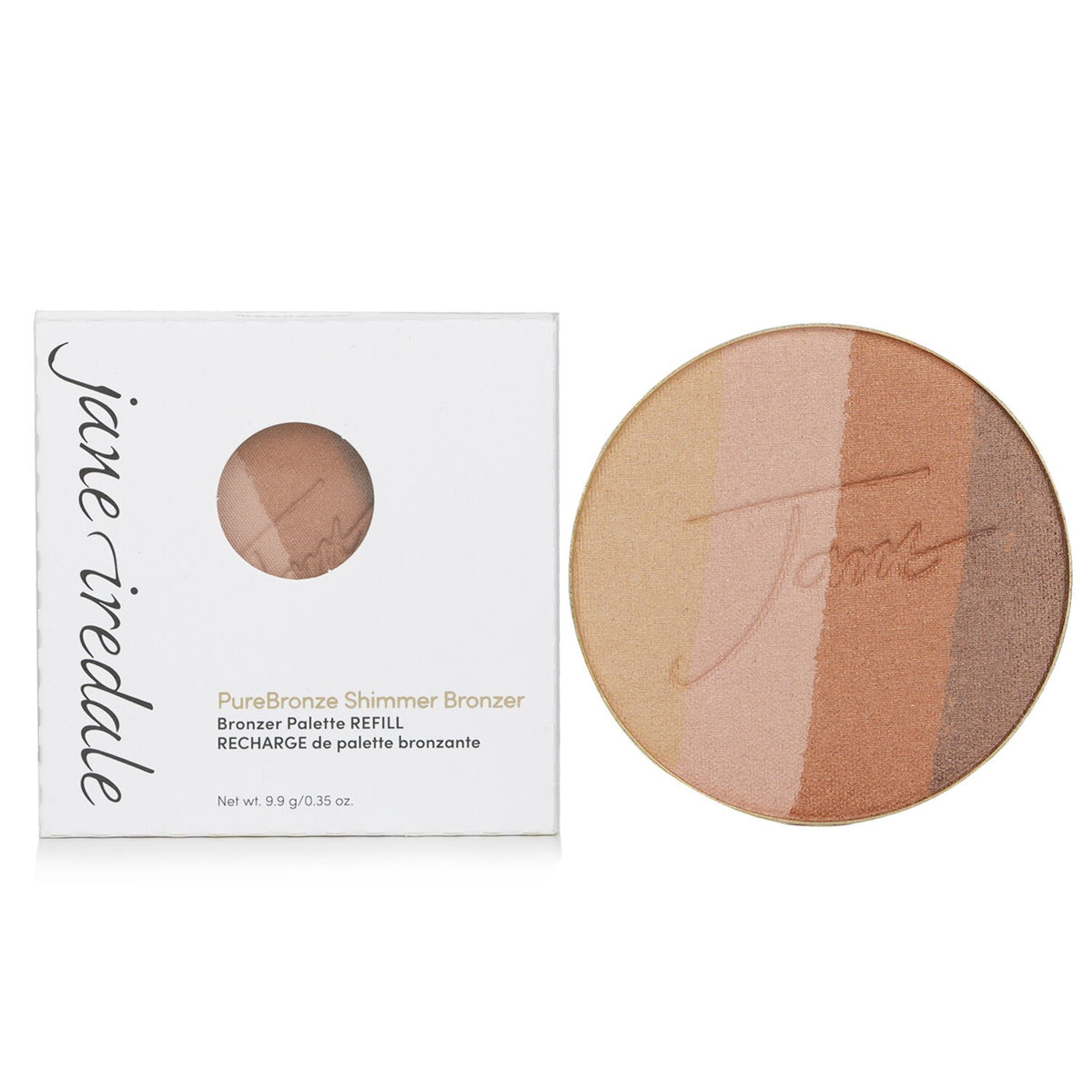 Jane Iredale - PureBronze Shimmer Bronzer Palette Refill - # Moonglow  - 9.9g/0.