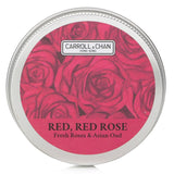 Carroll & Chan - 100% Beeswax Mini Tin Candle - # Red, Red Rose (Fresh Roses & A