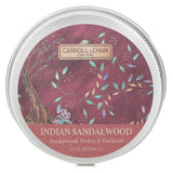 Carroll & Chan - 100% Beeswax Mini Tin Candle - # Indian Sandalwood (Sandalwood,