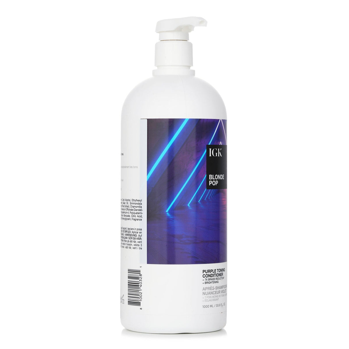 IGK - Blonde Pop Purple Toning Conditioner  - 1000ml/33.8oz