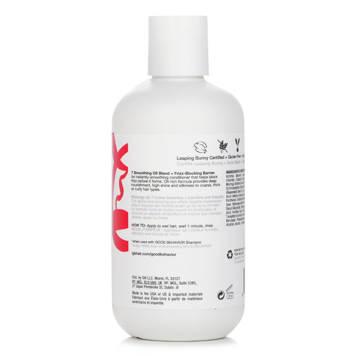 IGK - Good Behavior Ultra Smooth Conditioner  - 236ml/8oz