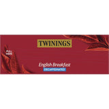 Twinings Decaf English Breakfast 160g 80pack