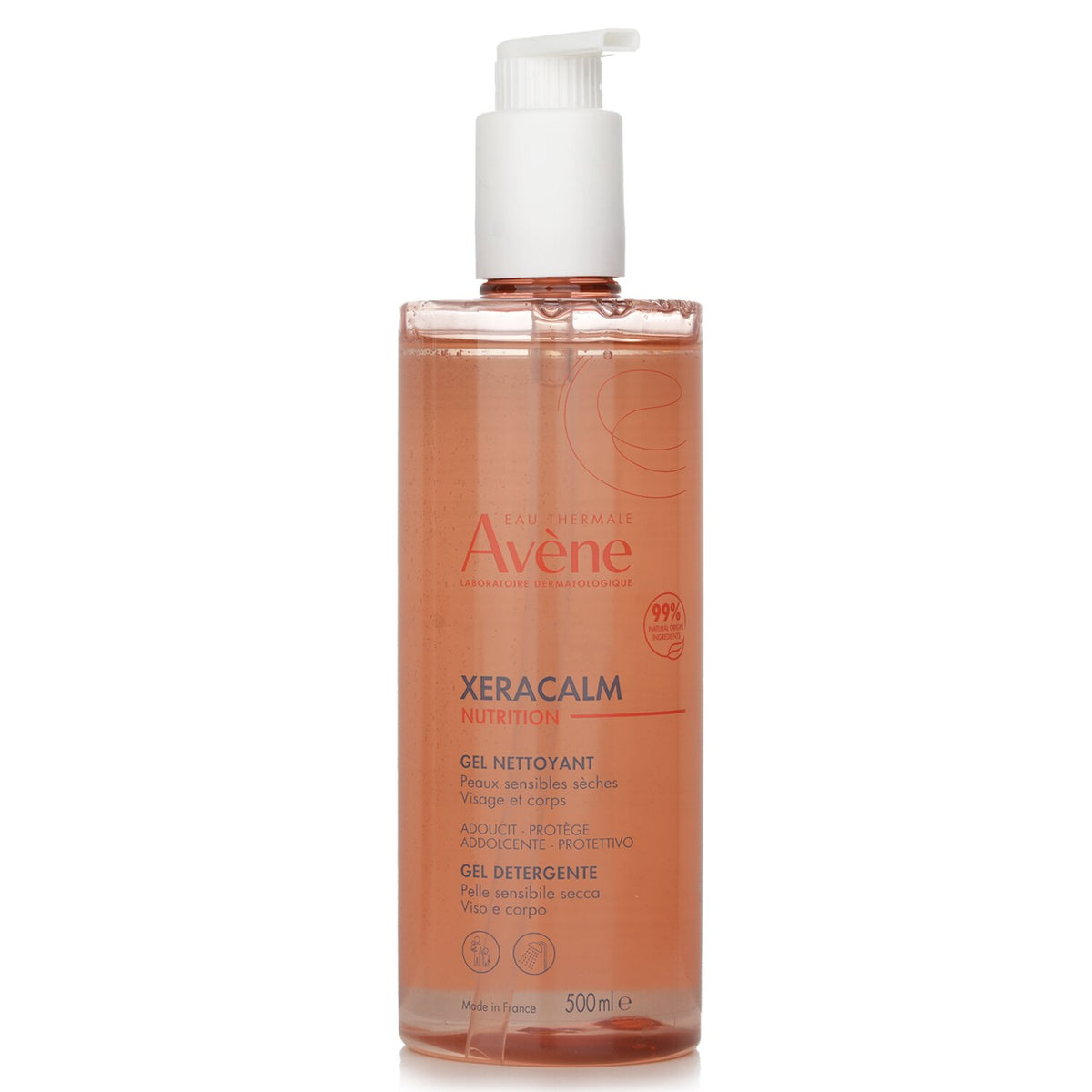 Avene - XeraCalm Nutrition Cleansing Gel  - 500ml/16.9oz