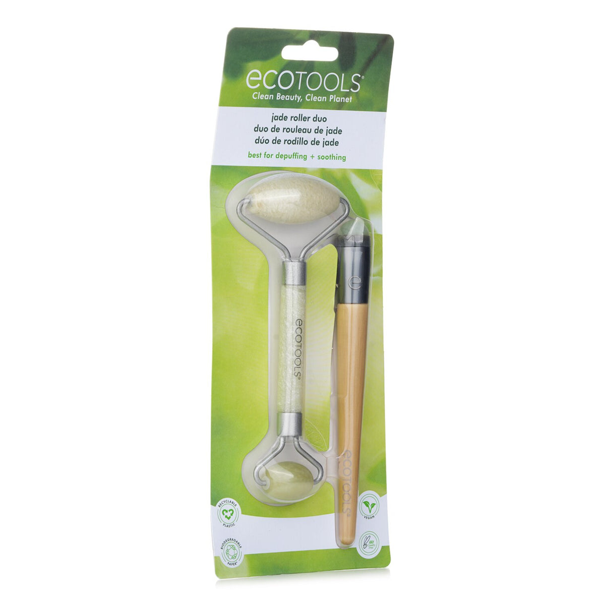 EcoTools - Jade Roller Duo  - set
