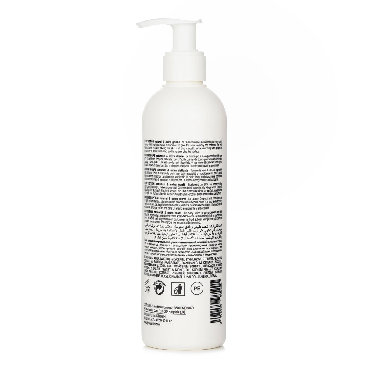 Alyssa Ashley - Biolab Ginger & Curcuma Body Lotion  - 300ml/10oz