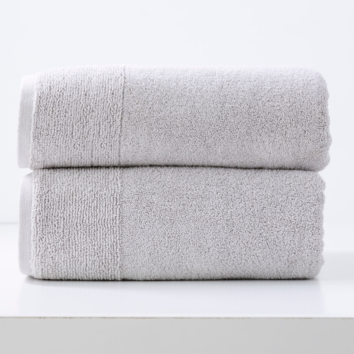 Renee Taylor Aireys 650 GSM Zero Twist 2 Pack Bath Sheet Vapour