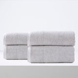 Renee Taylor Aireys 650 GSM Zero Twist 4 Pack Bath Sheet Vapour