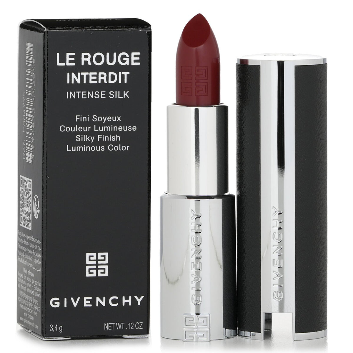 Givenchy - Le Rouge Interdit Intense Silk Lipstick - # N334 Grenat Volontaire  -