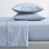 Renee Taylor 300 TC 100 % Organic Cotton Sheet Set King Single Baby Blue