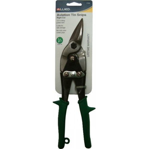Aviation Tin Snip - Right Cut  Allied #31652