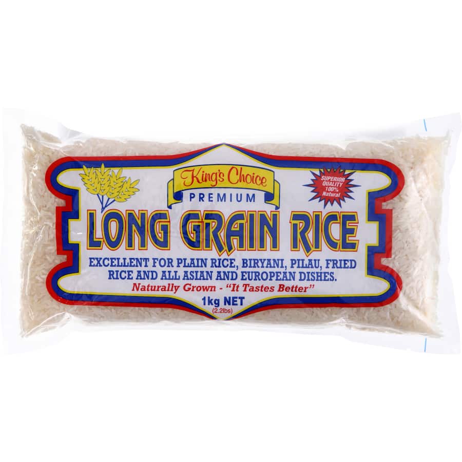 Kings Choice Long Grain Rice  1kg
