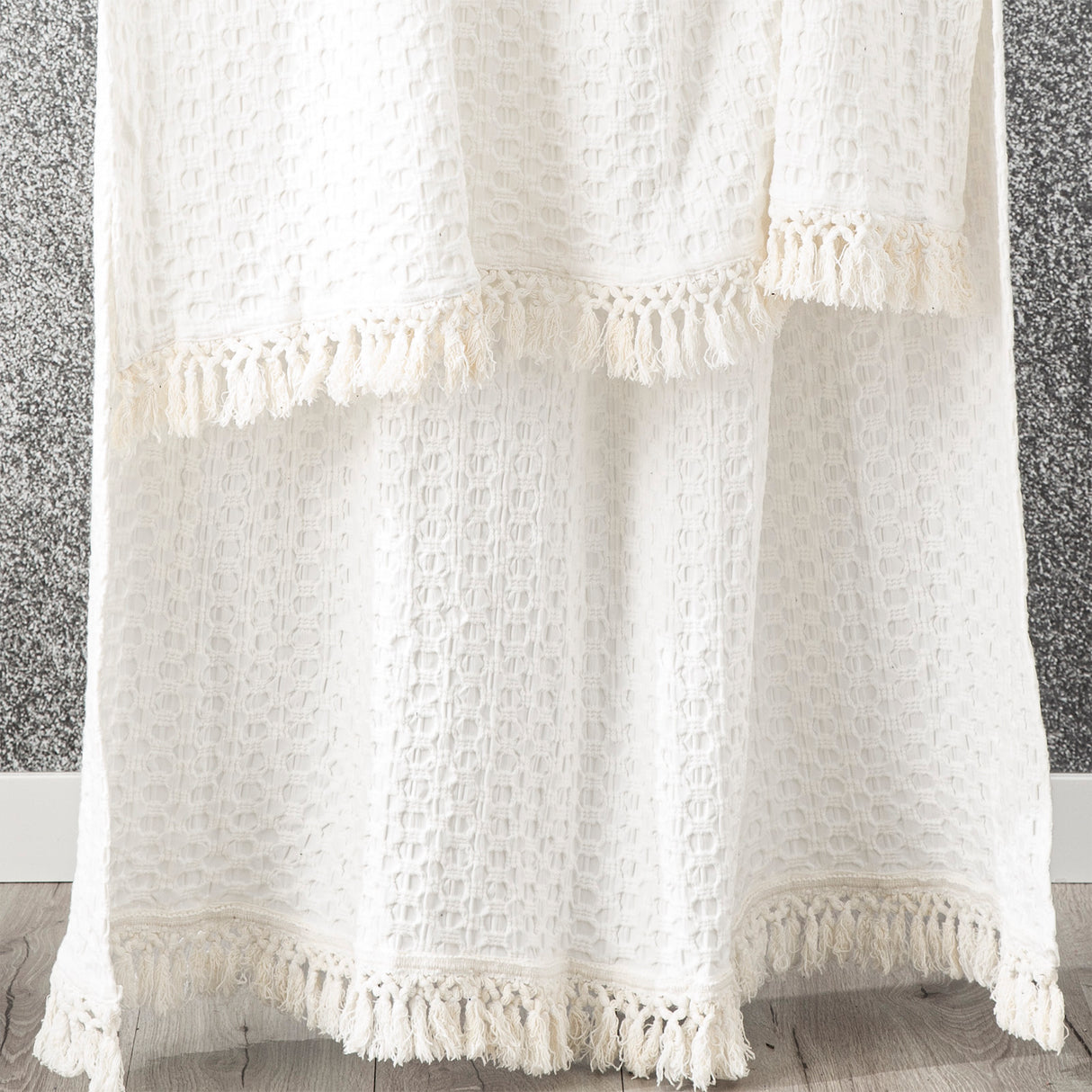 Renee Taylor Alysian Throw 130x200cms White