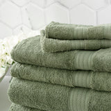 Renee Taylor Stella 650 GSM Super Soft Bamboo Cotton 7 Piece Jade