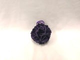 Silk Rose Balls 15cm - Purple