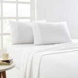 Egyptian Cotton Flannelette Sheet Set Mega King Snowy