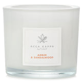 Acca Kappa - Scented Candle - Amber & Sandalwood  - 180g/6.34oz
