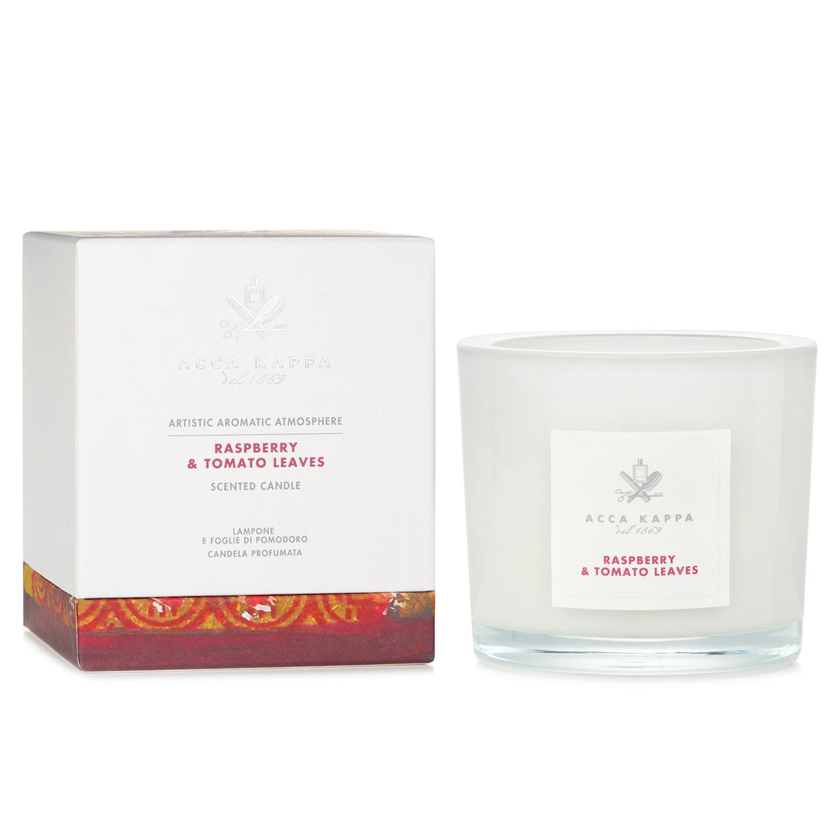 Acca Kappa - Scented Candle - Raspberry & Tomato Leaves  - 180g/6.34oz