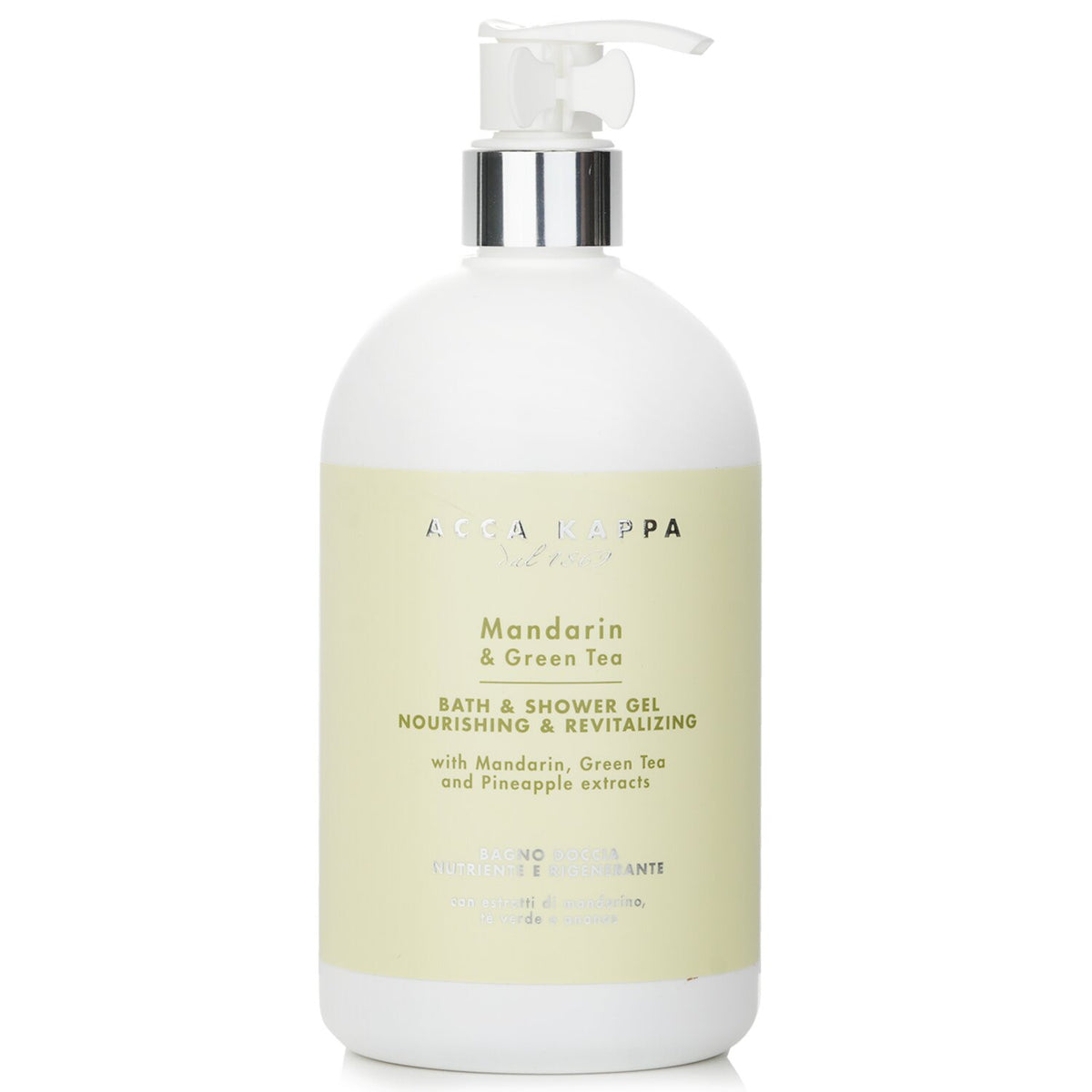 Acca Kappa - Mandarin & Green Tea Bath & Shower Gel  - 500ml/17oz
