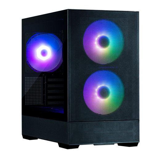 Zalman P30 AIR mATX Mini Tower Case 3x120mm ARGB Black