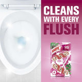 Harpic Toilet Cleaner Flush Fresh Power Rose & Jasmine 2 pack 100g