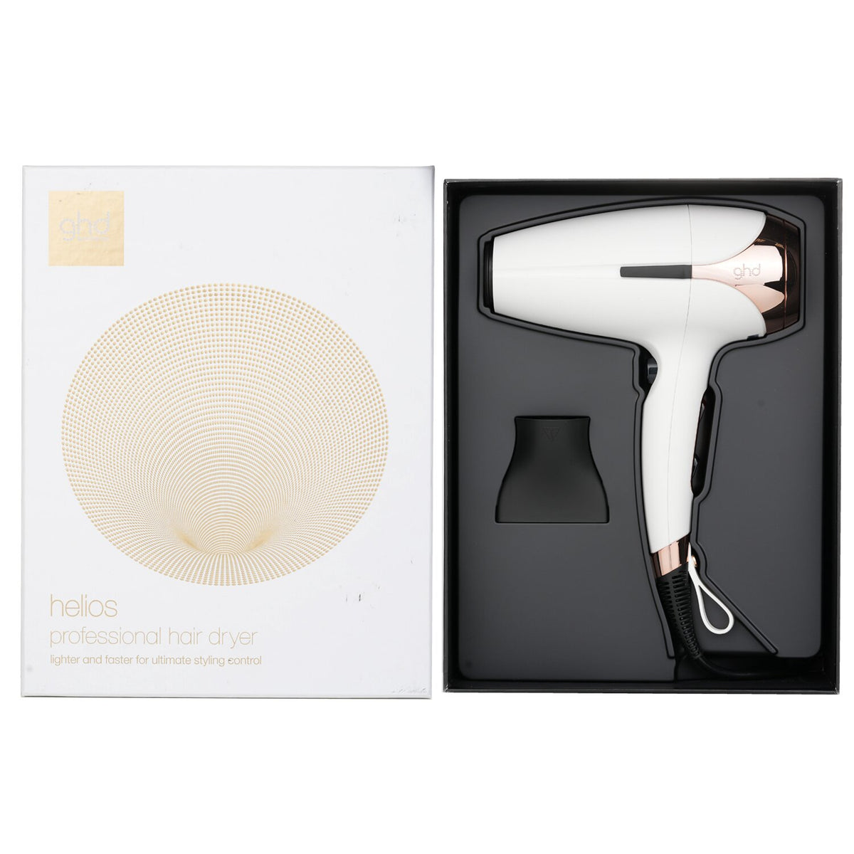 GHD - Helios Professional Hair Dryer - # White  - 1pc