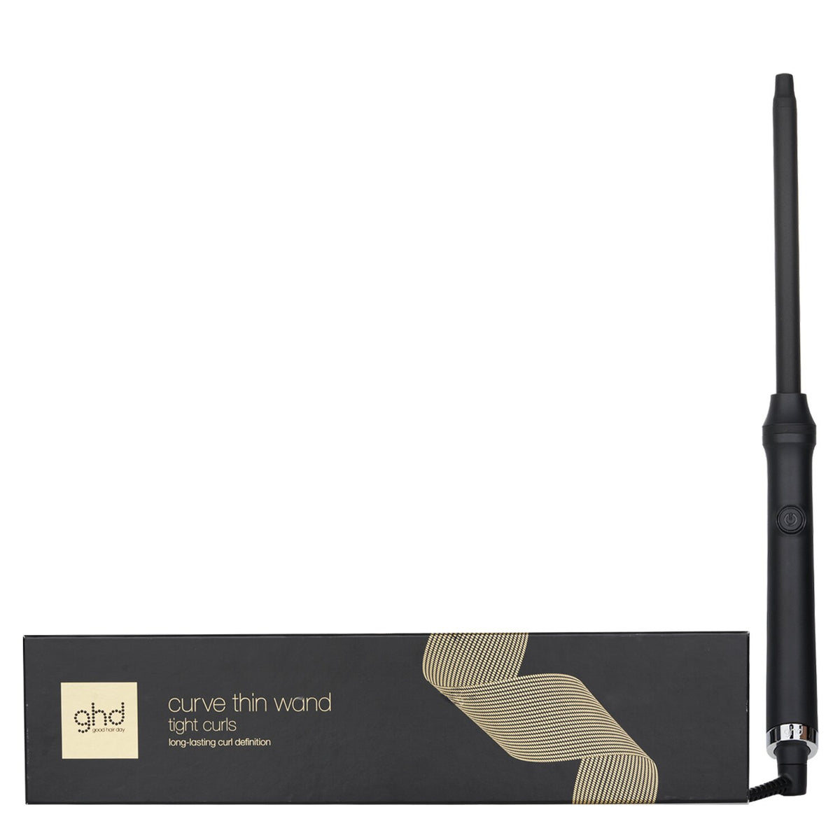 GHD - Curve Thin Wand Tight Curls Hair Curlers - # Black  - 1pc